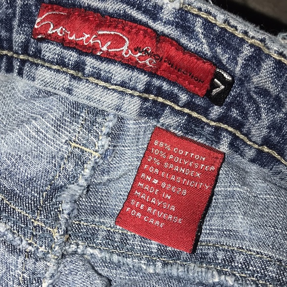 Southpole Vintage size 7 Bootcut blue jeans 👖💕 - Picture 4 of 5